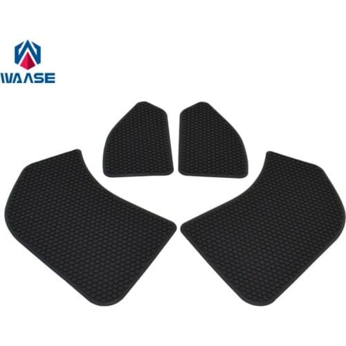Waase Motorcycle Tank Pad Protector Sticker Decal Gas Knee Grip Traction Pad Side For Ducati Panigale V4 2018 2019 2020