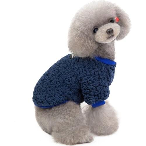 Winter Dog Coat Clothes Warm Velveteen Puppy Clothing Chihuahua Pet Jumpsuit Clothing Small Dog Coat Hoodie Pet Clothes