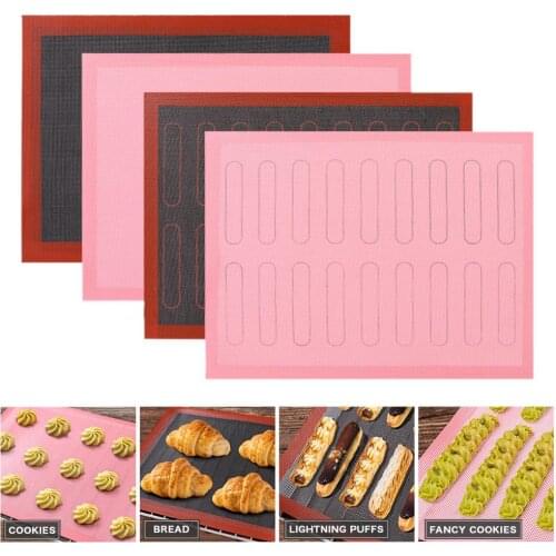 30x40 Non Stick Baking Mat Oven Sheet Liner For Cookie /Bread/ /Biscuits/Puff/Eclair Perforated Silicone Pastry Tool