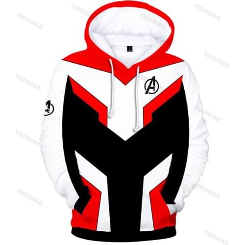 4 Quantumm Realm Hoodies Jacket Men Women 3D Print Cosplay Costumes Sportwear Pullover Sweatshirts
