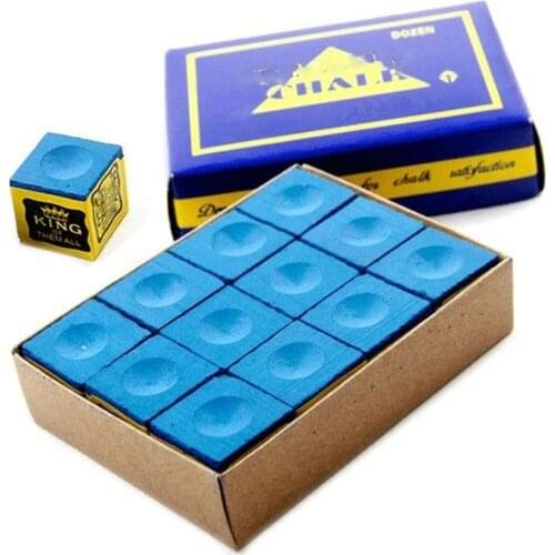 4pcs Cheap Billiards Snooker Cue Chalk Billiard No-slip Chalk Indoor Sport Accessories