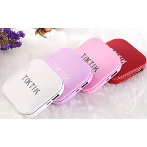 4000mAh Rechargeable LED cosmetic mirror Portable Make-up mirror vanity mirror
