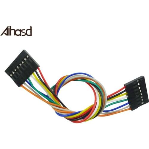 8P Pin Dupont Cable Wire 20CM 2.54MM Pitch Jumper Line Female To Female Connector