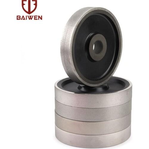 1x 6 Inch 150x25mm Diamond Grinding Wheel Diamond Coated Electroplated Abrasive Wheels For Gem Jade Finish #150-#2000