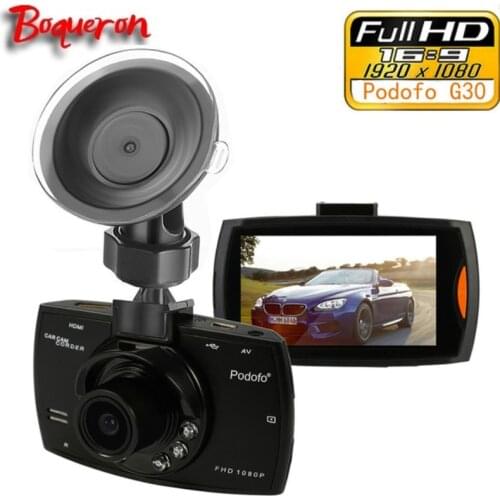 Boqueron Car Camera G30 Full HD 1080P 2.7" Car Dvr Recorder Motion Detection Night Vision G-Sensor 32GB Dvrs Dash Cam Black Box