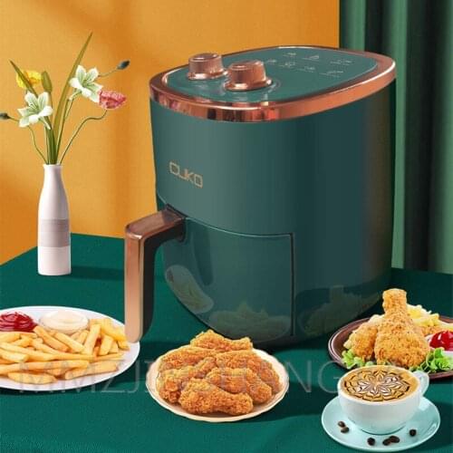 3.8L Air Fryer Timing Temperature Control Electric Fryer Without Oil Home French Fries Machine Smart Air Fryer Electric Fryer