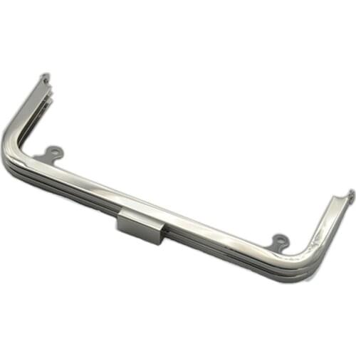 17x5 cm silver purse frame with loops