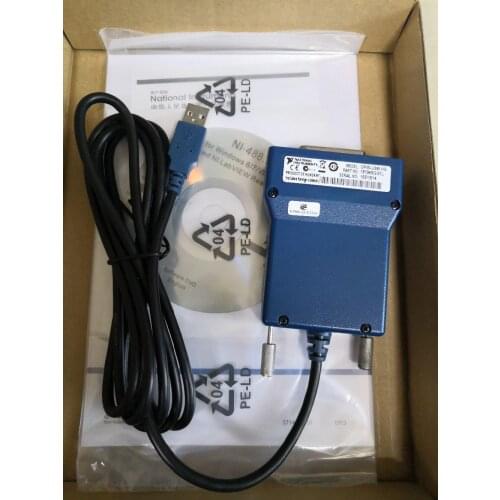 GPIB-USB-HS IEEE488 778927-01 interface USB HS GPIB Box cable CD