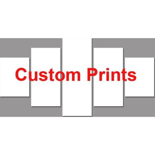 Customized Prints Painting Custom Made Canvas Picture Frame 5 Panel Modular Home Decor