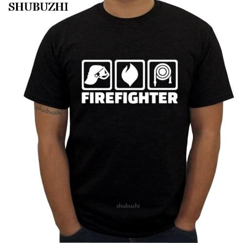 New arrived Firefighter shubuzhi men t-shirt hot sale summer fashion style casual o-neck t shirt cotton print tshirt sbz8538
