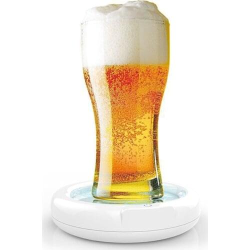 Beer Bubbler Household Supersonic Foaming Machine Portable Beer Foam Maker Sonic Foamer for Ice Beer Camping Beer