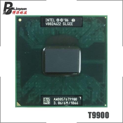 Intel Core 2 Duo T9900 SLGEE 3.0 GHz Dual-Core Dual-Thread CPU Processor 6M 35W Socket P