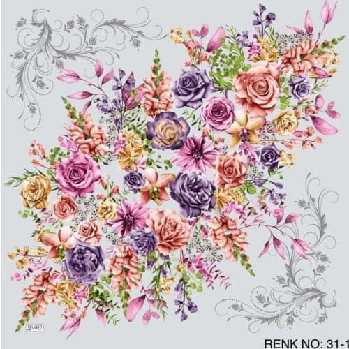 REYYAN SILK OYALIK WRITING (NEW QUALITY)-14673 - RENK-31