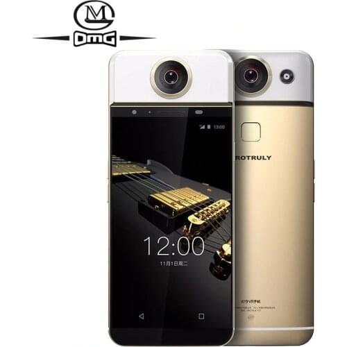 PROTRULY D7 AMOLED 360 Degree Full Dimension VR 4G smartphone Android 6.0 Helio X20 Deca Core 3GB+32GB FHD 26MP Mobile Phone