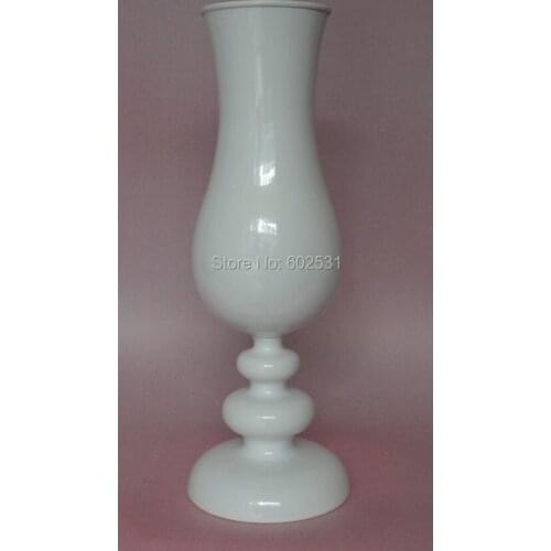 SPR 46cm high New!white wedding table flower stands/flower vase for wedding table centerpieces