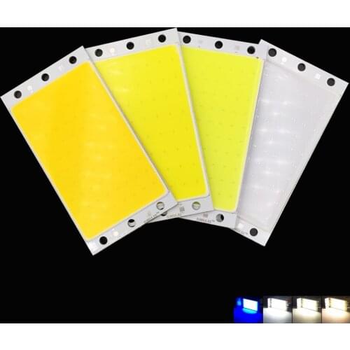 Sumbulbs 94*50MM DC 12V 15W COB LED Light 1500LM Blue Warm Natural Cold White Lighting Source DIY 12V Lights Work LED Table Lamp