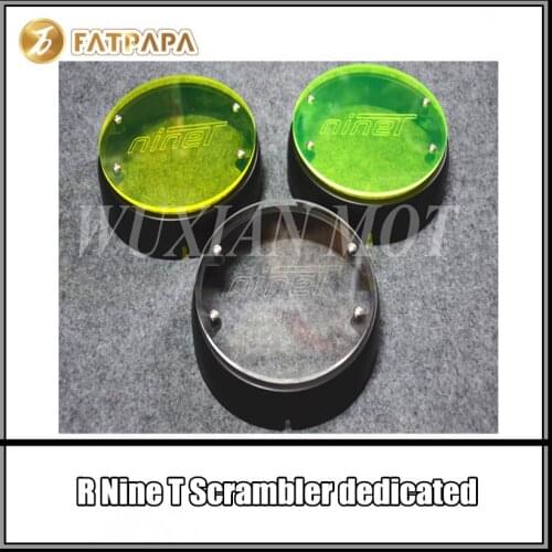 Motorcycle headlight LED protection for BMW R Nine T Scrambler