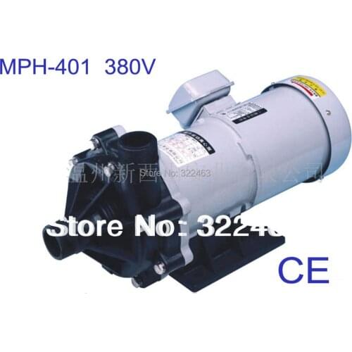 CE Approved three-phase magnetic drive pumps MPH-401 50HZ 380V large centrifugal pump water ,pollution,chemical,metal industry