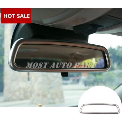 Interior Rearview Mirror Frame Trim Cover 1pcs For VOLVO V60 2012-2017 Car accesories interior Car decoration