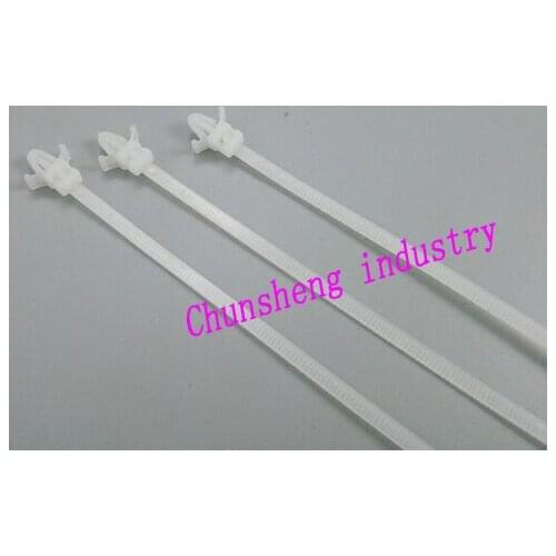 100pcs/lot nylon Zip push cable tie2.5*100 self-locking opp bag package