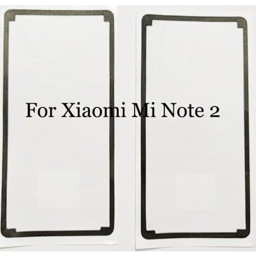 2pcs Mi Note2 Dower New Battery Cover Adhesive Glue Rear Back Cover Sticker For Xiaomi Mi Note 2 Waterproof Adhesive Glue