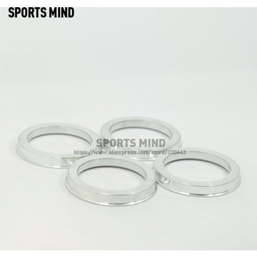 4PCS/lot Car Wheel Hub Centric Rings OD=73.1mm ID=57.1mm Aluminium Alloy Car Wheel Hub Rings