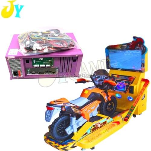 Arcade Kit Outrun TT Racing Motor Driving Game Motherboard TT Motorcycle Simulator Children Racing Game Machine