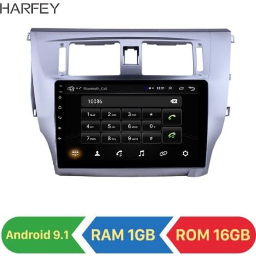 Harfey 9 inch 2din Android 9.1 Car GPS Radio Stereo Unit Player for 2013 2014 2015 Great Wall C30 support Carplay DVR OBDII