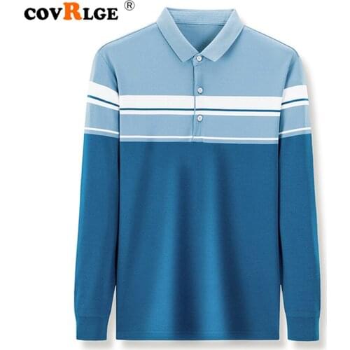 Covrlge Men's Long Sleeve T-Shirts