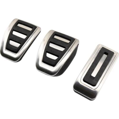 Fit For Volkswagen Multivan Caravelle T6 T5 Metal Gas Fuel Brake Pedal Pads Mats Cover Accessories Car Styling