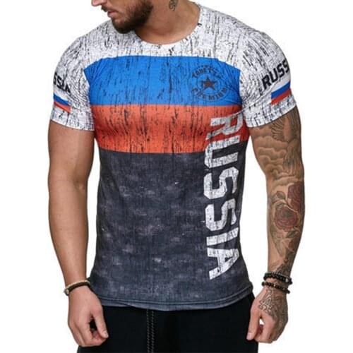 2020 Russian Flag Jerseys mens T-shirts russia Soccer Jersey T Shirt top Quality Breathable Sportwear oversized T-shirt top tee