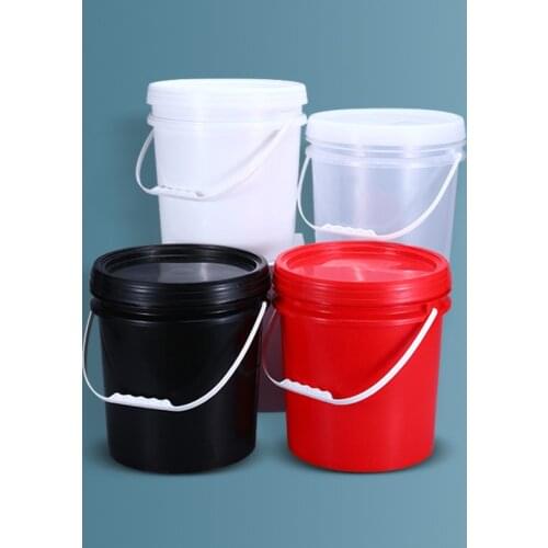 10L Food grade thicken Plastic Bucket for paint oil with Lid and handle Household storage container