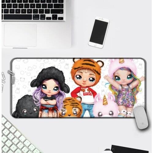 Na Na Na Surprise doll Durable Rubber Mouse Mat Pad Computer Gaming Mousepad Anti-slip with Locking Edge Gaming Mouse Mat