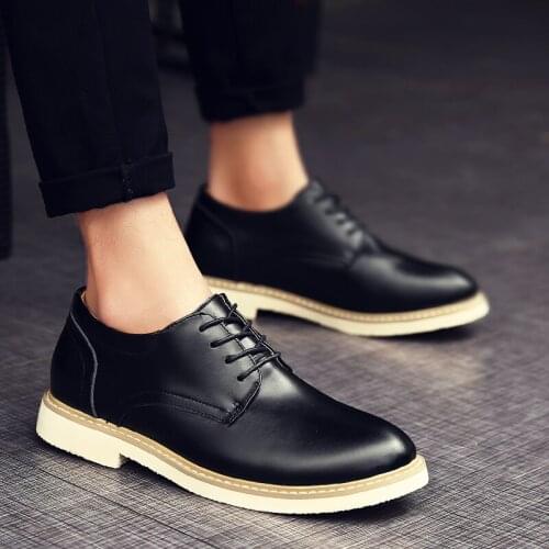 Mens genuine Leather Casual Shoes Round Toe Lace-up Soft Sole Loafer Breathable Designer cow Leather Surface Driving Shoes