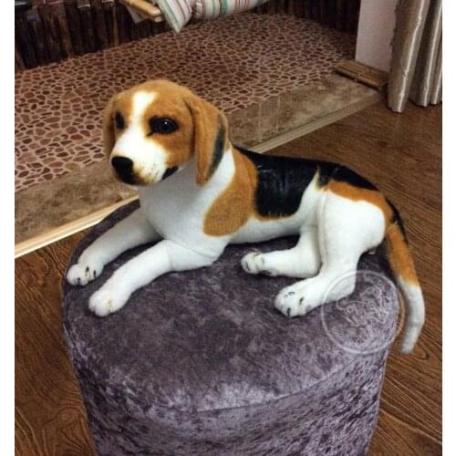 About 40cm prone beagle dog plush toy Christmas gift birthday gift h567
