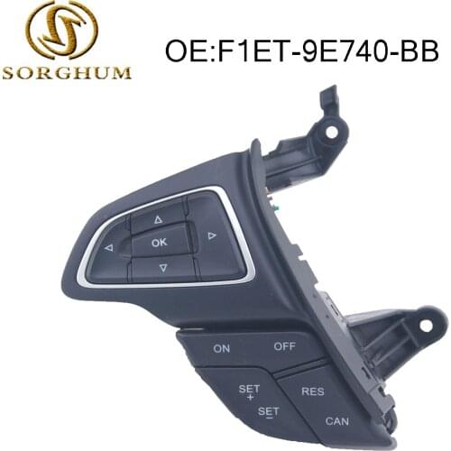 Fit For Ford Focus 2015 Car Steering Wheel-Cruise Control Switch Button F1ET-9E740-BB F1ET9E740BB