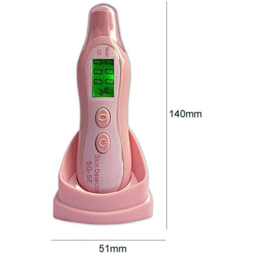 Portable Face LCD Digital Moisture Skin Facial Oil Water Monitor Detector Tester Facial Analyzer Skin Care Tools