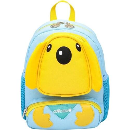 Anti-lost Children School Bags Cartoons Kids Bags School Backpack Boy Girl Children Backpack Cute Puppy Kindergarten Book Bags