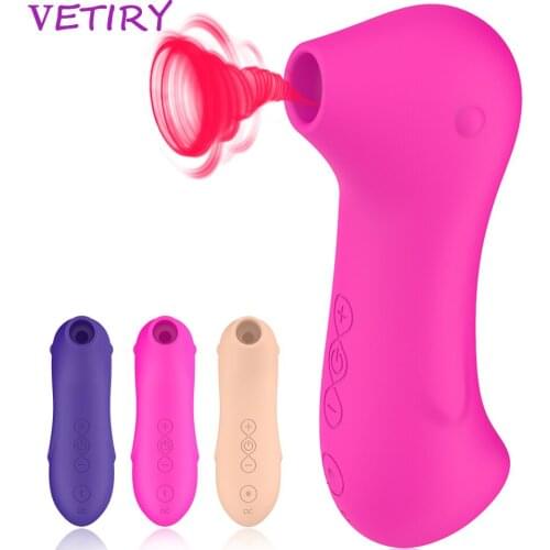 Sucking Vibrator Sex Oral Licking Toys for Women Tongue Vibrating Nipple Sucking Blowjob Clitoris Stimulator Erotic Adult Toy