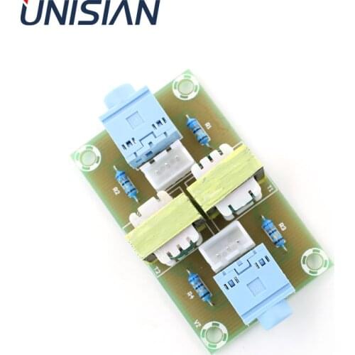 UNISIAN Audio Noise Isolator Acoustic Isolation Module Eliminate Current Sound Interference Filter For Car Audio System