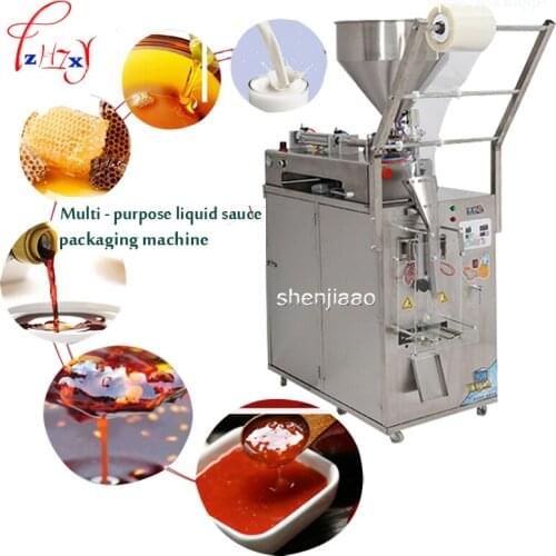 YT-206 220/110V 400W Automatic Liquid Sauce Packaging Machine Seasoning Sealing Machine Liquid Packing Machine Filling Machine