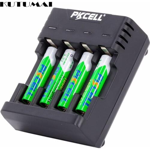 4 Slot AA AAA NIMH Or NICD 1.2V lii-500 3.7V 1.2V 18650 26650 16340 14500 10440 18500 20700B 21700 Battery Charger for 1 to 4pcs