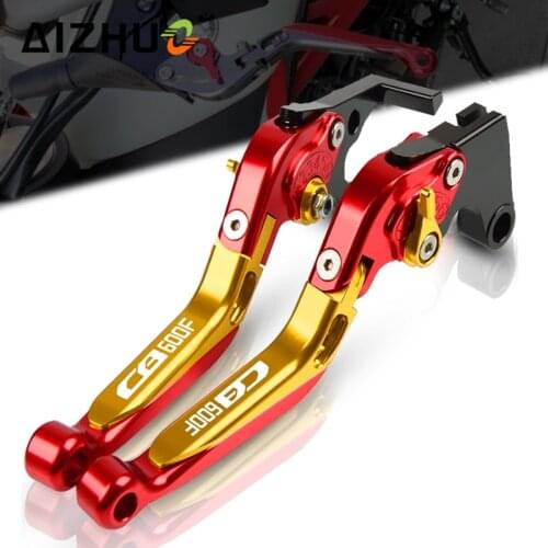 Motorcycle CNC Accessories Clutch Brake Lever FOR HONDA CB600F CB 600 F HORNET 1998-2006 Folding Extendable Adjustable Handbrake