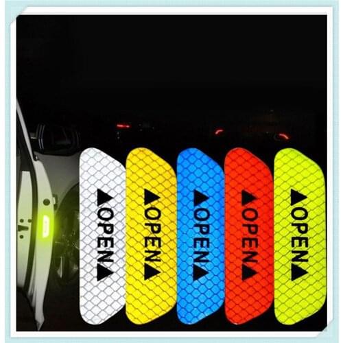 Car Accessories Exterior Reflective Door Stickers DIY for Subaru XV WRX Tribeca G4e B9 R1 VIZIV Outback Baja B5-TPH Forester