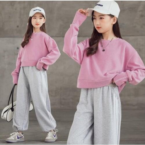 Girls Clothes Autumn Spring Kids Boys Clothes Long-sleeved Top+Pant 2pcs Outfit Suit Children Costumes For Girls Clothing Sets