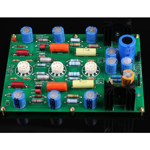 GZLOZONE Assembeld V18 RIAA MM Tube phono stage amp board base on EAR834 (no tube) L3-34