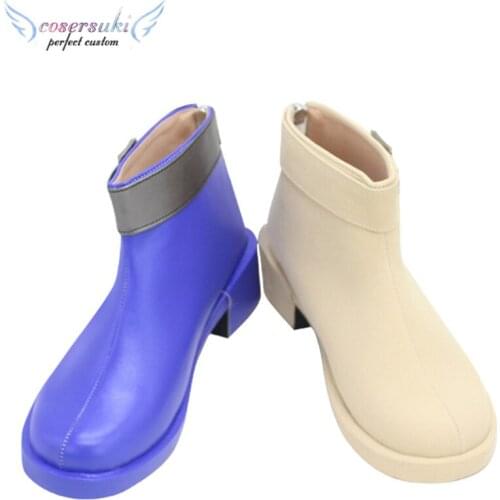 Pretty Derby Super Creek Cosplay Shoes Boots Professional Handmade ! Perfect Custom for You