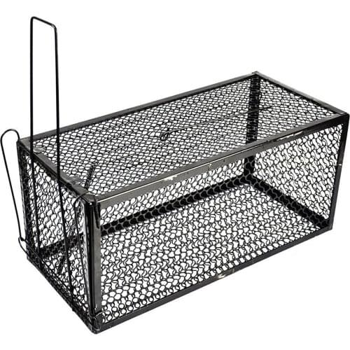 Double Door Reusable Catching Mice Mouse Traps Bait Snap Rodent Catcher Mice Mousetrap Hunt Rat Cage Single Mice Rodent Cage