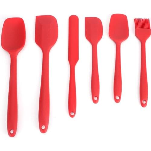 Kitchen Tools Set 6pcs Non-stick Cooking Cooking Tools Silicone Kitchen Utensils Set Spatula Spoon Turner keuken tools