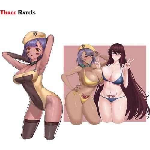 Three Ratels F321 Sexy Girl T 8w Valkyrie Quick Camel Last Origin Sticker For Iphone 12 Macbook Skateboard Car Decoration Decal